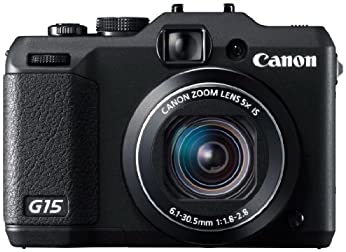 【中古】Canon デジタルカメラ PowerShot G15 約1210万画素 光学5倍ズーム PSG15