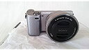 【中古】ソニー SONY ミラーレス一眼 α NEX-5R ダブルズームレンズキット E PZ 16-50mm F3.5-5.6 OSS + E 55-210mm F4.5-6.3 OSS付属 シルバー NEX-5RY/