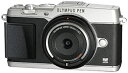 【中古】OLYMPUS ミラーレス一眼 PEN E-P5 ボディ(ボディキャップレンズ BCL-1580セット) シルバー E-P5 BODY SLV