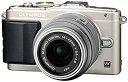 【中古】OLYMPUS ミラーレス一眼 PEN Lite E-PL6 レンズキット シルバー E-PL6 LKIT SLV