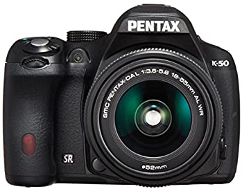 šRICOH ǥ PENTAX K-50 DAL18-55mmWR󥺥å ֥å K-50 L18-55WR KIT BLACK 1