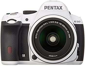 【中古】RICOH デジタル一眼レフ PENTAX K-50 DAL18-55mmWRレンズキット ホワイト K-50 L18-55WR KIT WHITE 1 【中古】RICOH デジタル一眼レフ PENTAX K-50 DAL18-55mmWRレンズキット ホワイト K-50 L18-55WR KIT WHITE 1