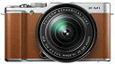 【中古】FUJIFILM ミラーレス一眼カメラ X-M1 レンズキット ブラウン F X-M1BW/1650KIT