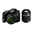 【中古】SONY ミラーレス一眼 α65 ダブルズームレンズキット DT 18-55mm F3.5-5.6 SAM II+DT 55-200mm F4-5.6