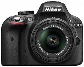 šNikon ǥե D3300 18-55 VR II󥺥å ֥å D3300LKBK