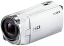 【中古】ソニー SONY ビデオカメラ Handycam CX420 内蔵メモリ32GB ホワイト HDR-CX420/W(2)