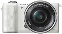 【中古】SONY α5000 パワーズームレンズキット(ホワイト/デジタル一眼)