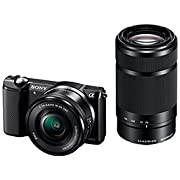 SONY - 【中古】SONY α5000 ダブルズームレンズキット(ブラック／デジタル一眼)