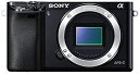 【中古】SONY ミラーレス一眼 α6000 ボディ ブラック ILCE-6000 B