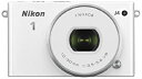 【中古】Nikon ミラーレス一眼 Nikon1 J4 標準パワーズームレンズキット ホワイト J4HPLKWH