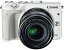 【中古】Canon ミラーレス一眼カメラ EOS M3 レンズキット(ホワイト) EF-M18-55mm F3.5-5.6 IS STM 付属 EOSM3WH-