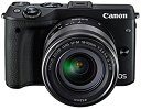 【中古】Canon ミラーレス一眼カメラ EOS M3 レンズキット(ブラック) EF-M18-55mm F3.5-5.6 IS STM 付属 EOSM3BK-