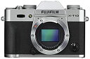 【中古】FUJIFILM ミラーレス一眼 X-T10 ボディ シルバー X-T10-S