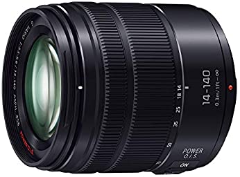 【中古】パナソニック 標準ズームレンズ マイクロフォーサーズ用 ルミックス G VARIO 14-140mm/F3.5-5.6 ASPH./POWER O.I.S. ブラック H-FS14140-KA