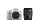 【中古】Canon デジタル一眼レフカメラ EOS Kiss X7(ホワイト) ダブルレンズキット EF-40mm F2.8 STM(ホワイト) EF-S18-