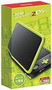 【中古】Newニンテンドー2DS LL 【ブラック×ライム】