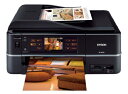 【中古】EPSON Colorio インクジェット複合機 EP-903A 有線・無線LAN標準搭載 カンタンLEDナビ搭載 前面二段給紙カセット 自動両面印刷標