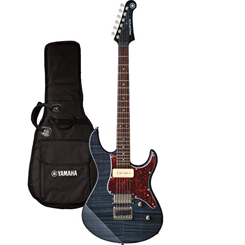 【中古】ヤマハ YAMAHA エレキギター PACIFICA PAC611HFM TBL 純正ソフトケース付属