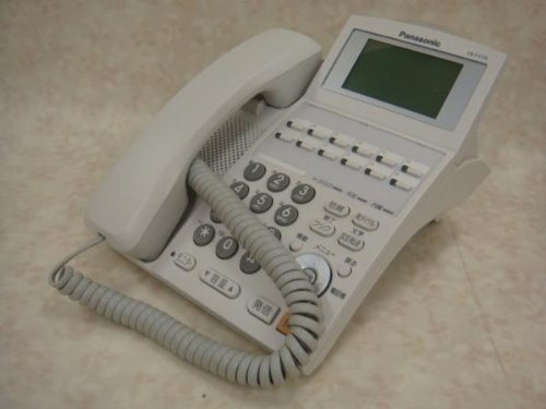 【中古】VB-F411KA-W パナソニック ラ・ルリエ La Relier 12キー電話機 [オフィス用品] ビジネスフォン [オフィス用品] [オフィス用品