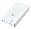 【中古】エレコム モバイルプリンター スマホ用プリンター eprie ホワイト EPR-PP01WWH