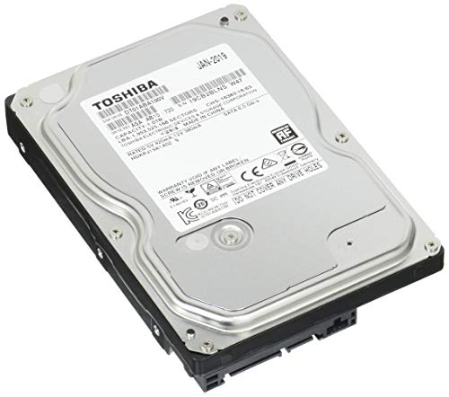 【中古】東芝 内蔵HDD 3.5インチ 1TB 監視カメラモデル DT01ABA100V-2YW 【国内品】SATA 6Gbps対応
