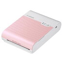 【中古】Canon スマートフォン用プリンター SELPHY SQUARE QX10 ピンク 高耐久/シール紙/コンパクト