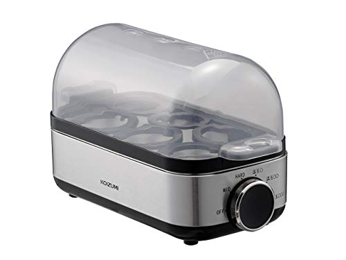 【中古】コイズミ エッグスチーマー ゆでたまご器 温泉たまご器 シルバー KES-0400/S