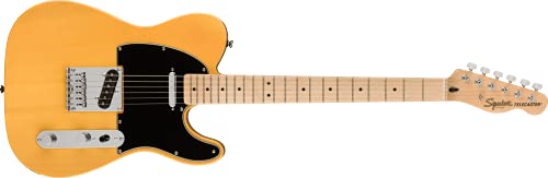 yÁzSquier by Fender GLM^[ Affinity Series? Telecaster? Maple Fingerboard Black Pickguard Butterscotch Blonde \tgP[Xt