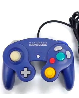 【中古】ニンテンドーゲームキューブ専用コントローラ バイオレット