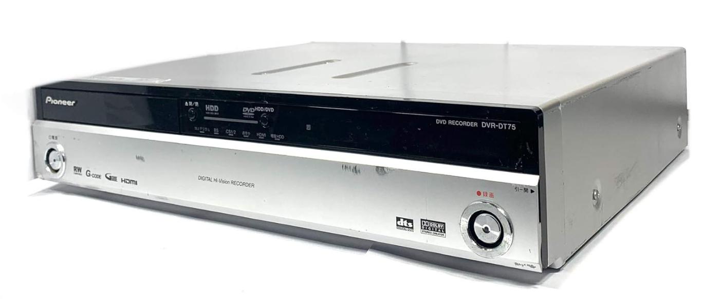 Pioneer スグレコ DVR-DT75