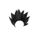 【中古】Miccostumes 男性 サイヤ人 コスプレ ウィッグ 仮装 道具 (ブラック)