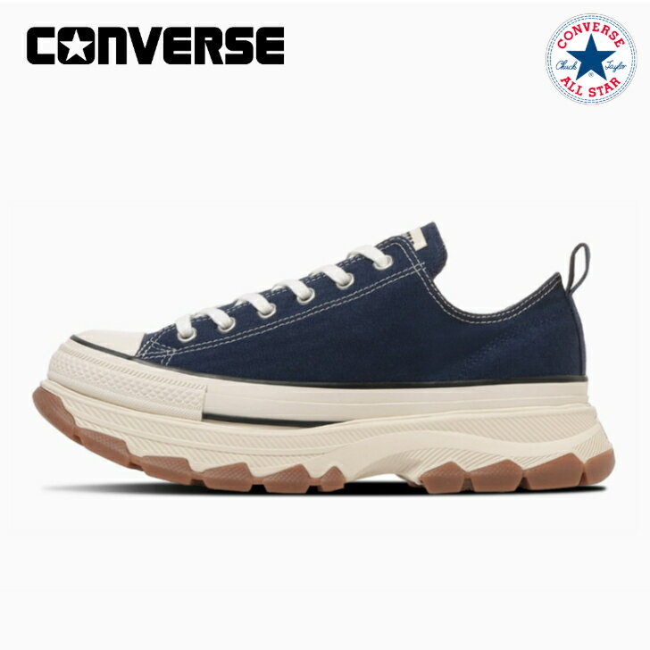 コンバース スニーカー ローカット オールスター トレックウエーブ OX レディース 厚底 CONVERSE ALL STAR TREKWAVE OX 【当日発送 送料無料】