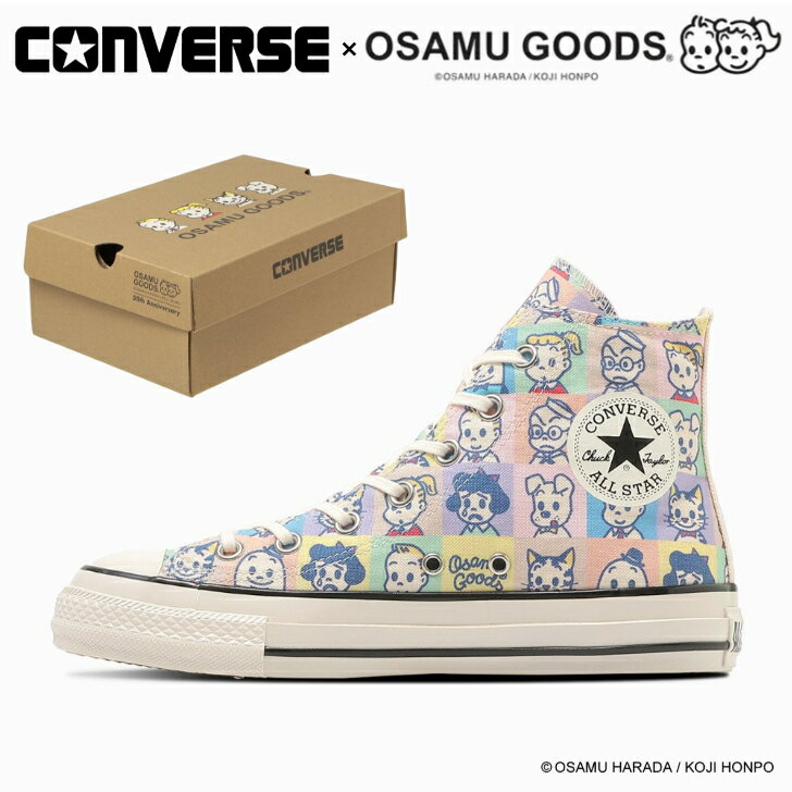 コンバース スニーカー ハイカット オールスター エイジド PT HI／オサムグッズ レディース CONVERSE ALL STAR AGED PT HI / OSAMU GOODS【当日発送 送料無料】