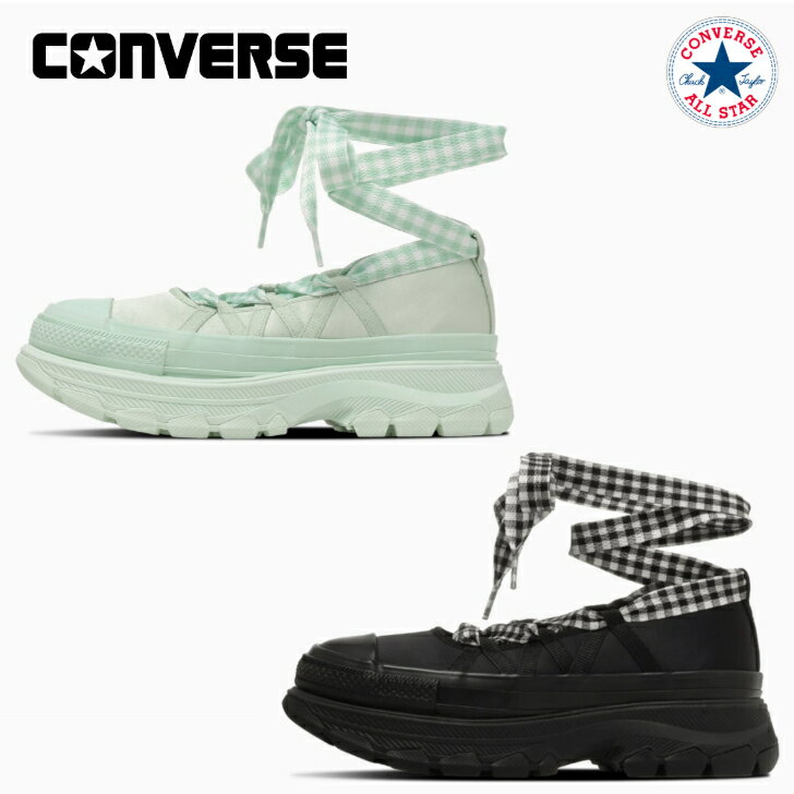 Rakuten - コンバース スニーカー ローカット オールスター トレックウエーブ BL OX レディース 厚底 CONVERSE ALL STAR TREKWAVE BL OX 【当日出荷 送料無料】