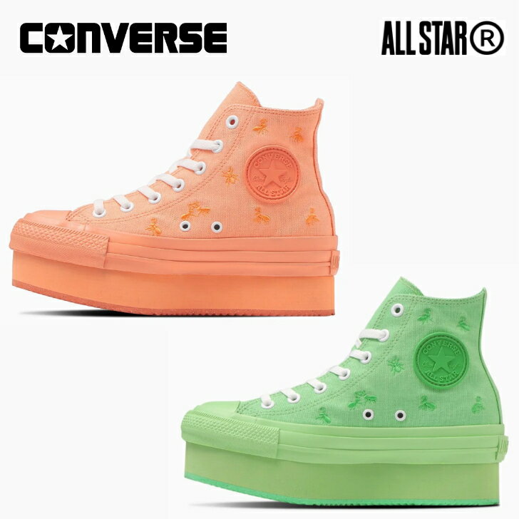 楽天Comfeet／コンフィートコンバース スニーカー ハイカット オールスター （R） ancco チャンキーライン HI レディース CONVERSE ALL STAR （R） ancco CHUNKYLINE HI 厚底 【あす楽 送料無料】