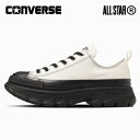 コンバース コンバース スニーカー ローカット オールスター （R） トレックウエーブ OX レディース ホワイト/ブラック CONVERSE ALL STAR (R) TREKWAVE OX WHITE/BLACK 【あす楽 送料無料】