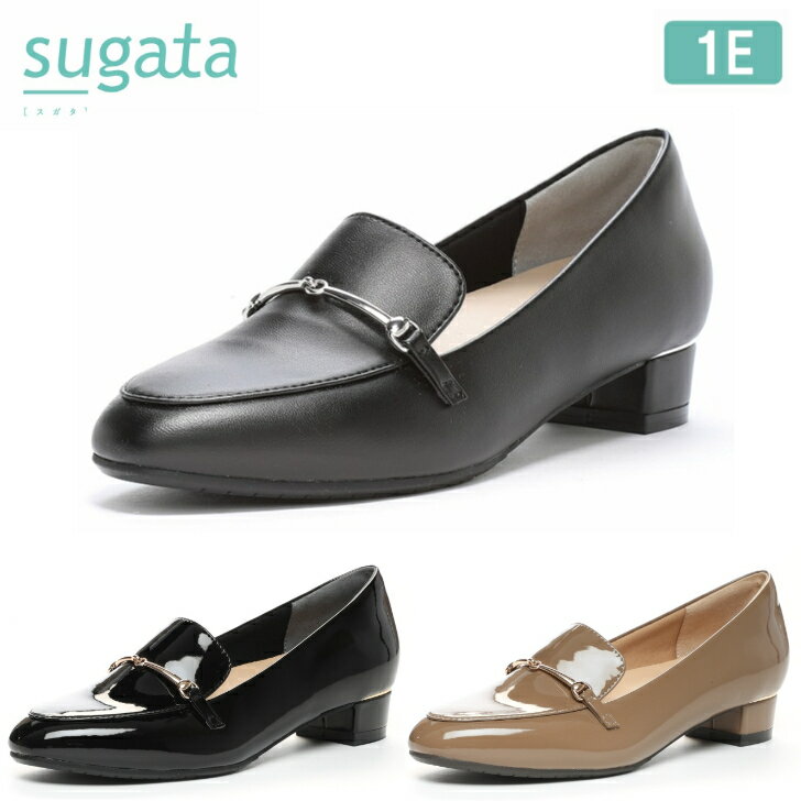 ムーンスター スガタ レディース パンプス MS SGT702 1E 婦人靴 3cmヒール やわらか設計 機能性カップインソール 抗菌防臭 耐摩耗ラバー 軽量設計 衝撃吸収 歩きやすい【送料無料】