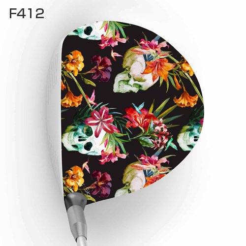 GOLFSKIN ゴルフスキン正規輸入代理店　【フルスキンF412】 ゴルフ　スキン【ゴルフクラブ専用グラフィ..