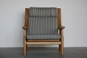 【北欧ビンテージ家具】ハンス J ウェグナー GE530 オーク材 張替済み（Danish Art Weaving）【中古】