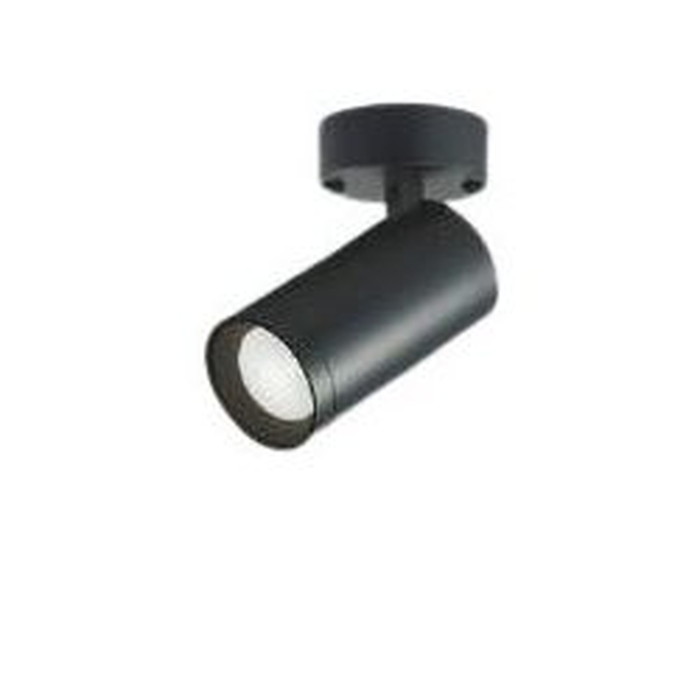 コイズミ LEDスポットライト 60W相当調光 散光 ベーシックシリンダーマットブラック昼白色直付：AS53815プラグ：AS53816【SPOT】