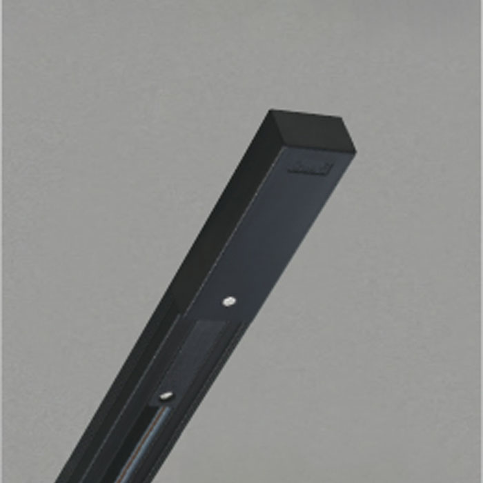 コイズミ照明スライドコンセント(フィードインキャップ、エンドキャップ付）黒色WE02915B