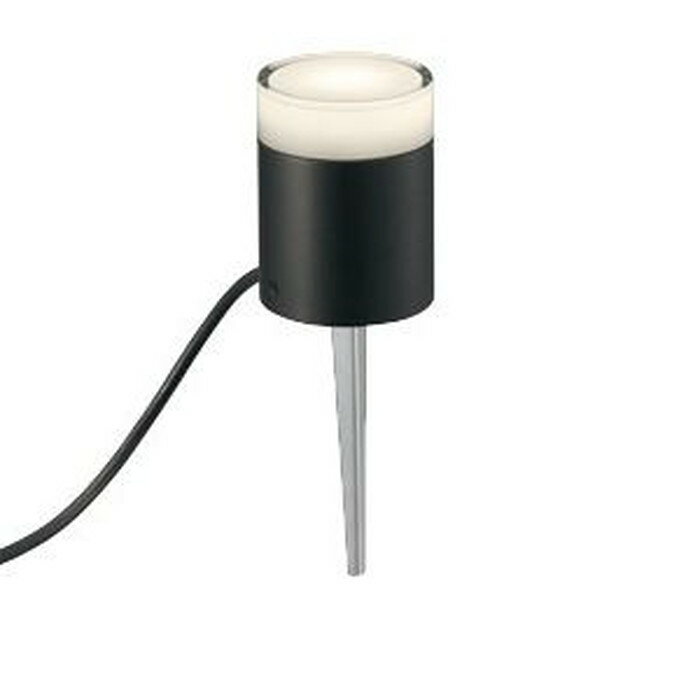 オーデリックエクステリア LEDガーデンライト非調光 防雨型スパイク・置型兼用黒色電球色:OG264055LR【..