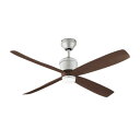 オーデリックシーリングファン本体DC MOTOR FAN 4枚羽根パイプ吊り リモコン付 木調エボニーブラウン色:WF080P1ナチュラル色:WF081P1