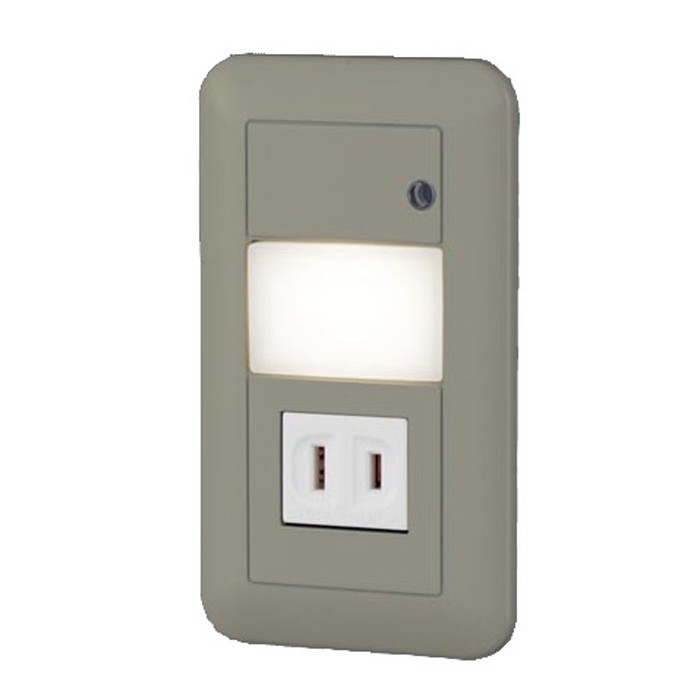 Panasonic(パナソニック)【工事必要】LEDフットライトコンセント付・明るさセンサ付LBJ70077【FT】