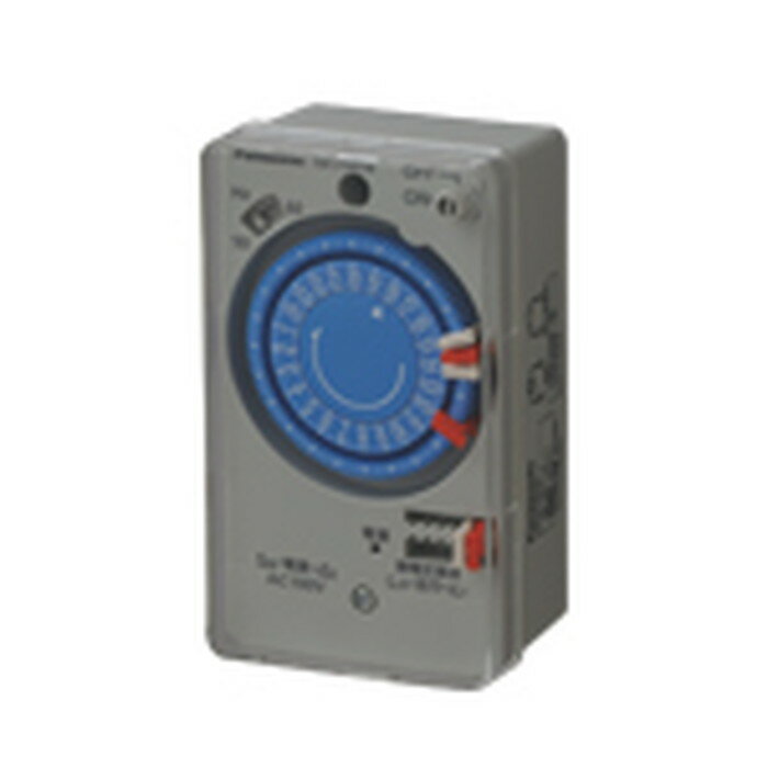 Panasonic(パナソニック)配線器具ボックス型タイムスイッチ交流モータ式 AC100V用(24時間式)(1回路型)TB171N