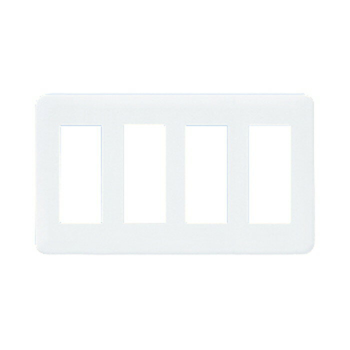 Panasonic(パナソニック)配線器具コスモシリーズワイド21コンセントプレート12コ用(ラウンド)ホワイトW..