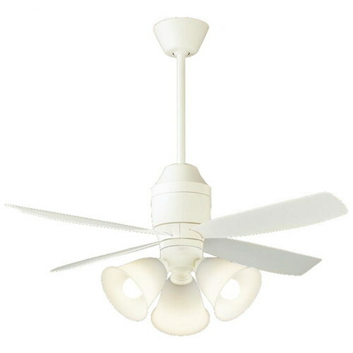 Panasonic(パナソニック)シーリングファン+LEDシャンデリアDCモータータイプ/100形電球3灯相当【本体：SP7070+灯具：SPL5343K】【吊下用フランジ：SPK071+吊下用パイプ：SPK031K】電球色：XS70343K【CF】