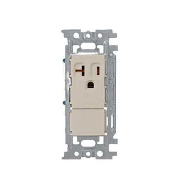 受注生産品TOSHIBA(東芝ライテック)E’s配線器具15・20A兼用接地コンセントNDG2411E(CW)