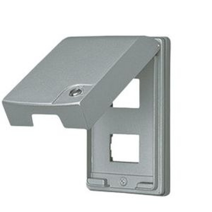 TOSHIBA(東芝ライテック)E’s配線器具ロック付金属防滴プレート（2個用）NDG7312