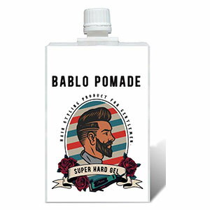 BABLO POMADE バブロ ポマード ヘアジェル スーパーハード メンズ用 ヘアグリース ( 整髪料)